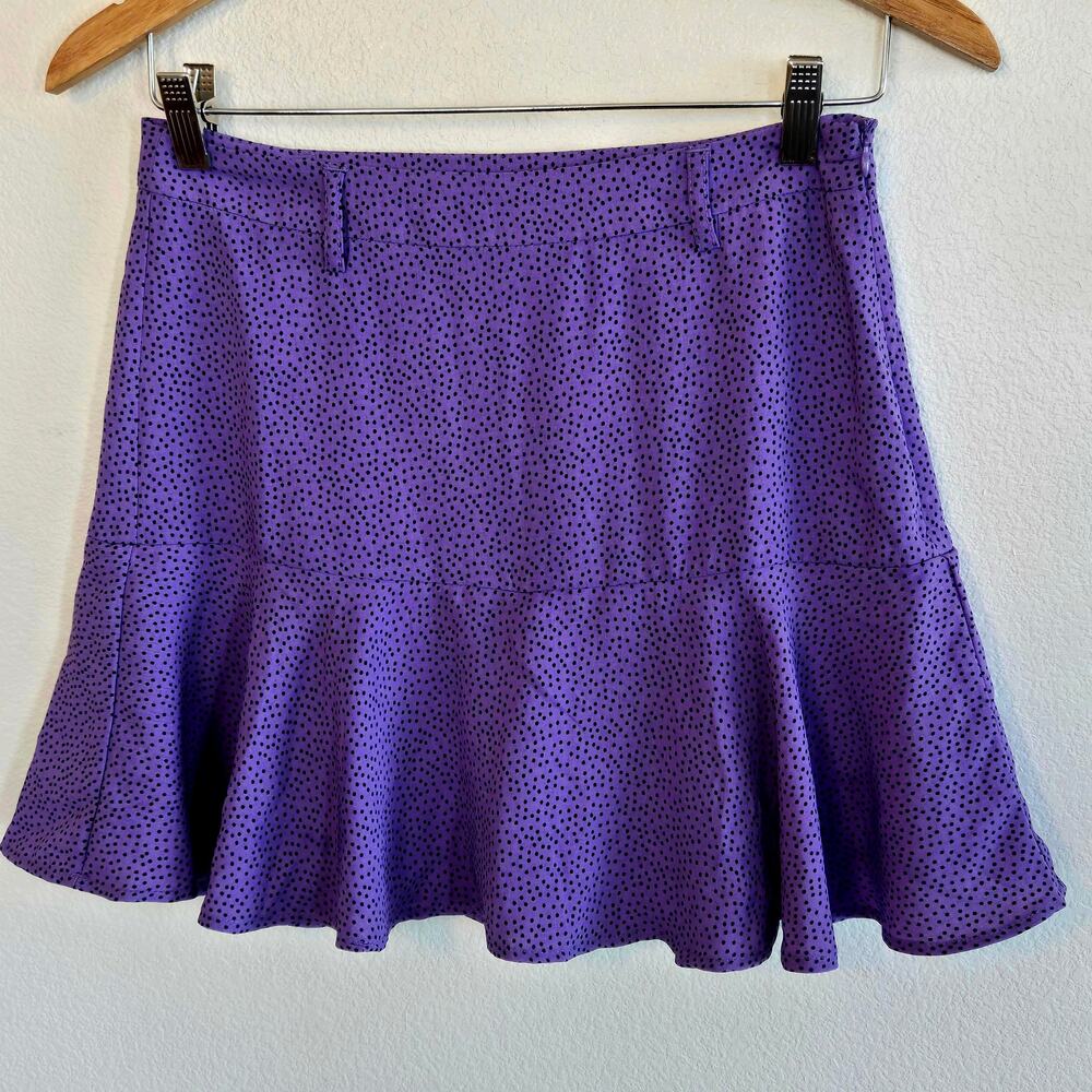 polkadot Mini ruffle skort skirt